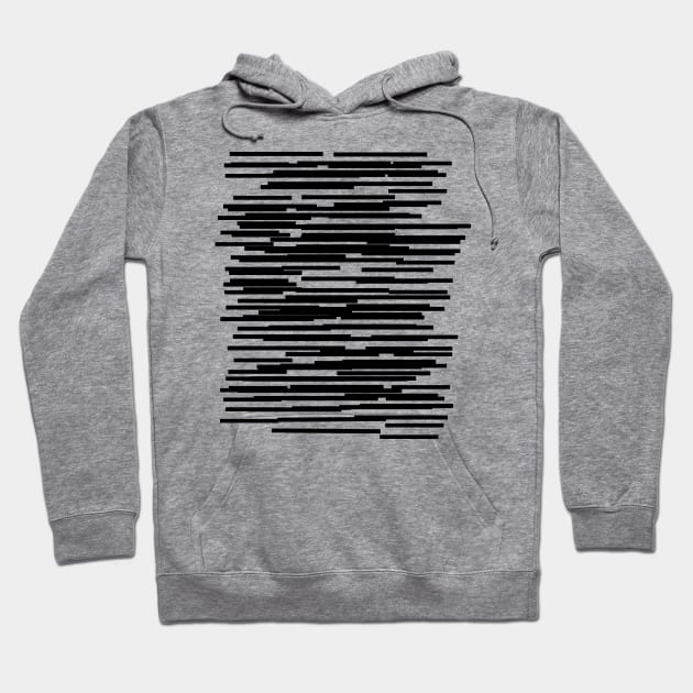 geometric interference lines Hoodie by lkn